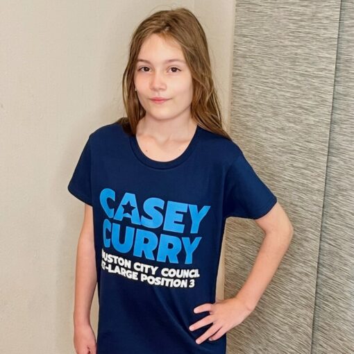 casey curry for houston city council tshirt